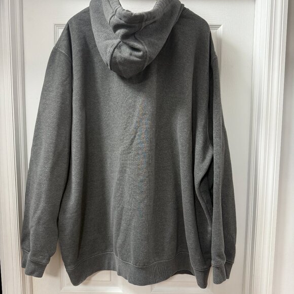 Carhartt Men's Grey Loose Fit Midweight Hooded Sweatshirt K121 Size 3XL - Picture 2 of 13